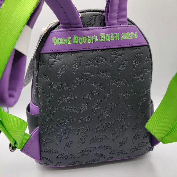 Disneyland Oogie Boogie Bash 2024 Loungefly Mini Backpack - Disney Parks - Picture 8 of 9